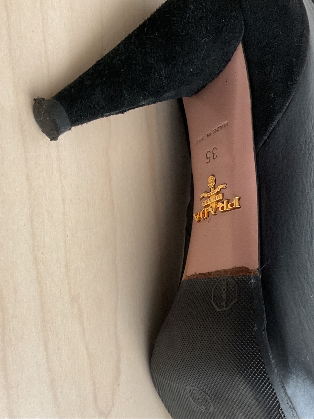 Black Women's Leather Ankle Boots - Classic High Heel - Picture 5 of 11